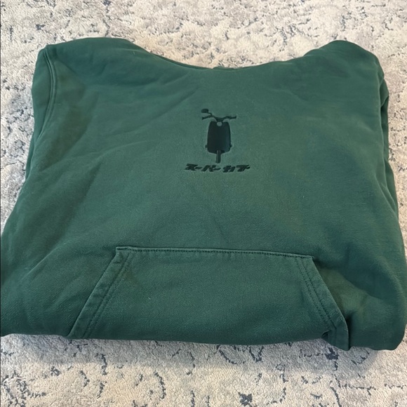 Honda Green Hoodie with Unique Design - Picture 1 of 3